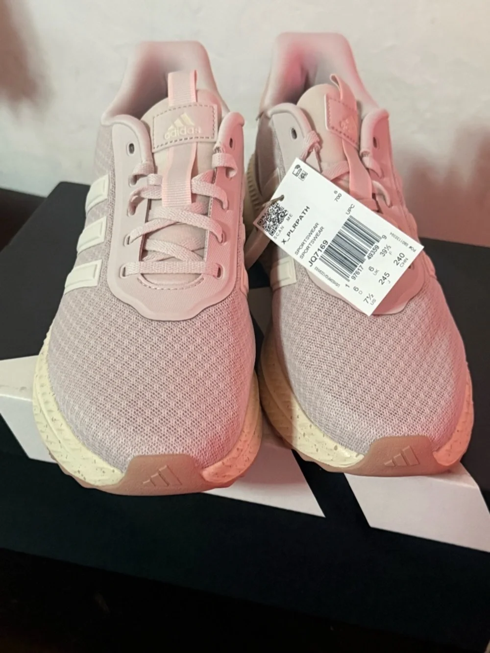adidas Pink Women's Athletic Running Sneakers